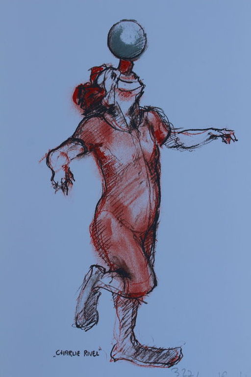 Kees Verkade - Kees Verkade (1941) - handgesigneerde kleurenlitho met potlood - oplage 350 kopen? Bied vanaf 50!