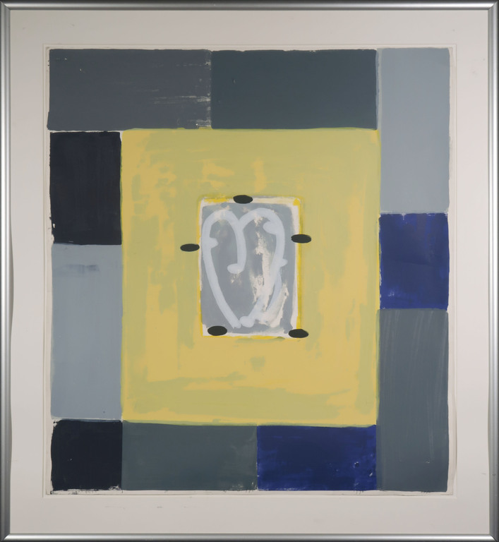 Piet Warffemius: Zeefdruk, Portret - Ingelijst (Groot!) kopen? Bied vanaf 1!