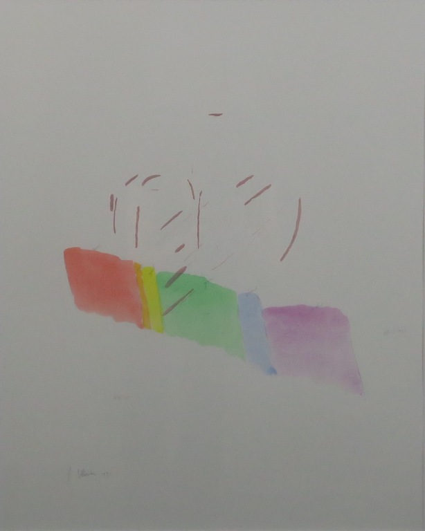 Jaap Hillenius: Aquarel en litho, Wit licht - Ingelijst kopen? Bied vanaf 35!