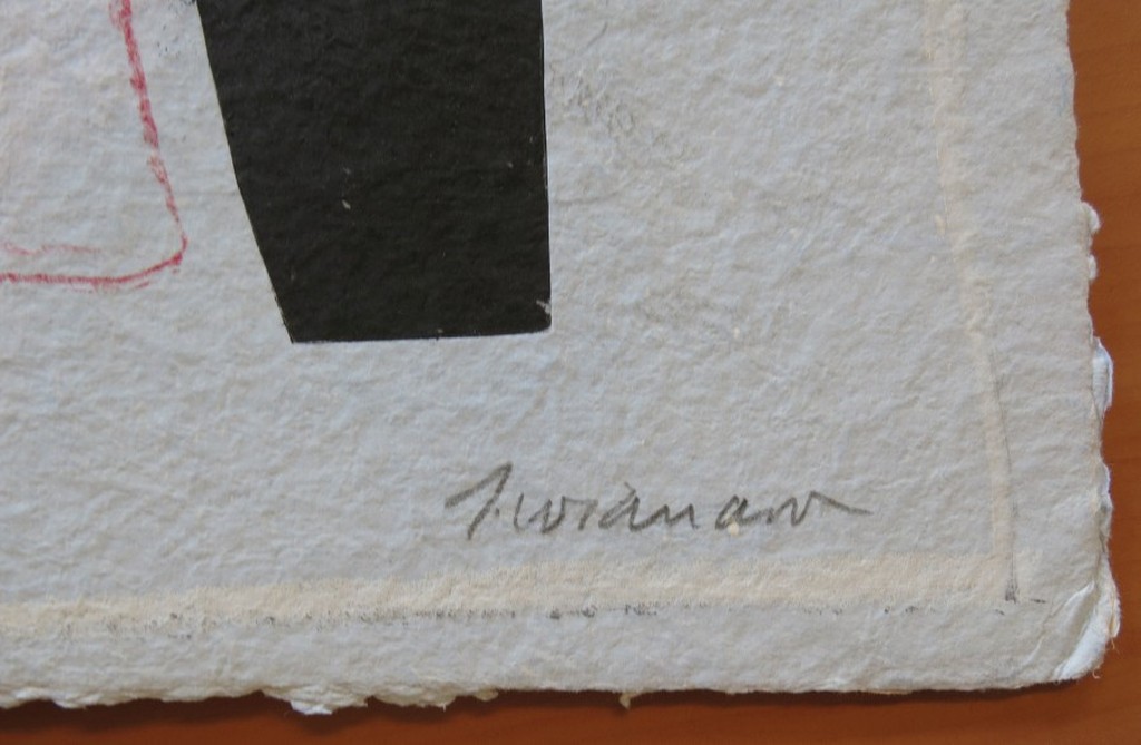 James Coignard: Carborundum gravure, Inverse en AB #1256 kopen? Bied vanaf 150!