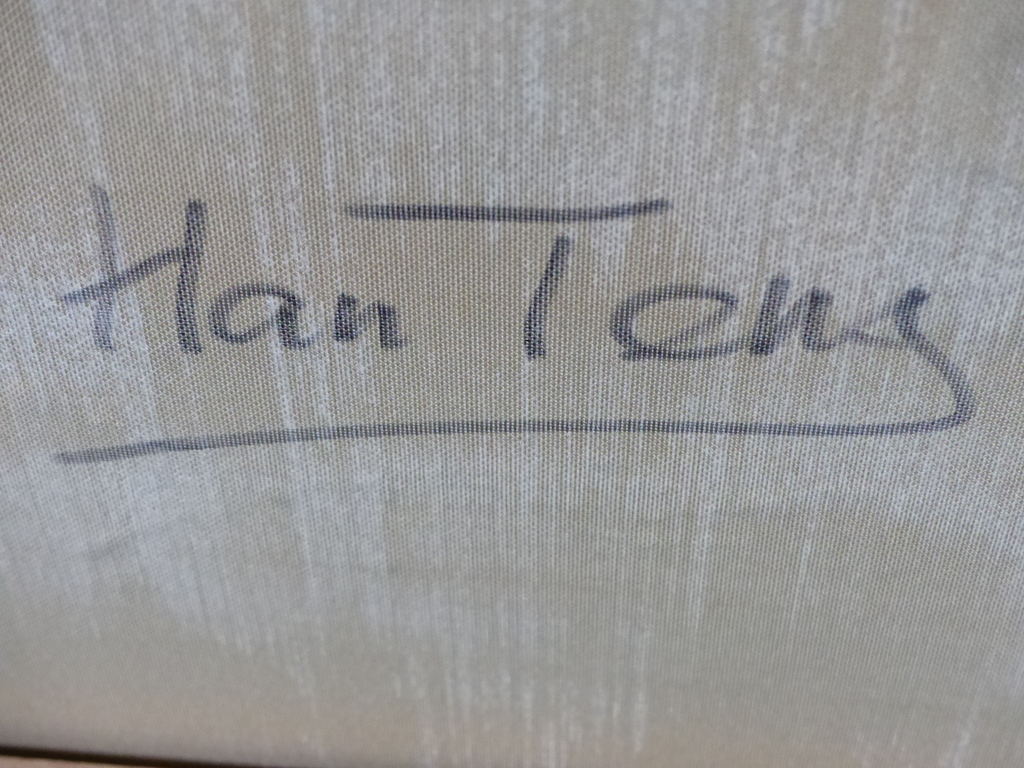 Han Teng, Olieverf op linnen, handgesigneerd,orgineel kopen? Bied vanaf 40!