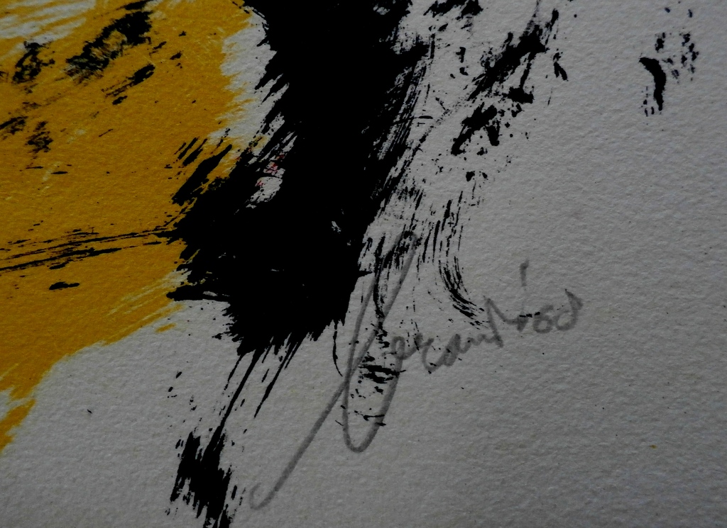 Eugene Brands - litho: Portrait - 1968 kopen? Bied vanaf 200!