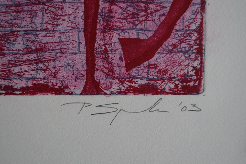 Paula Spoelstra - gesigneerde ets - 2003 kopen? Bied vanaf 10!
