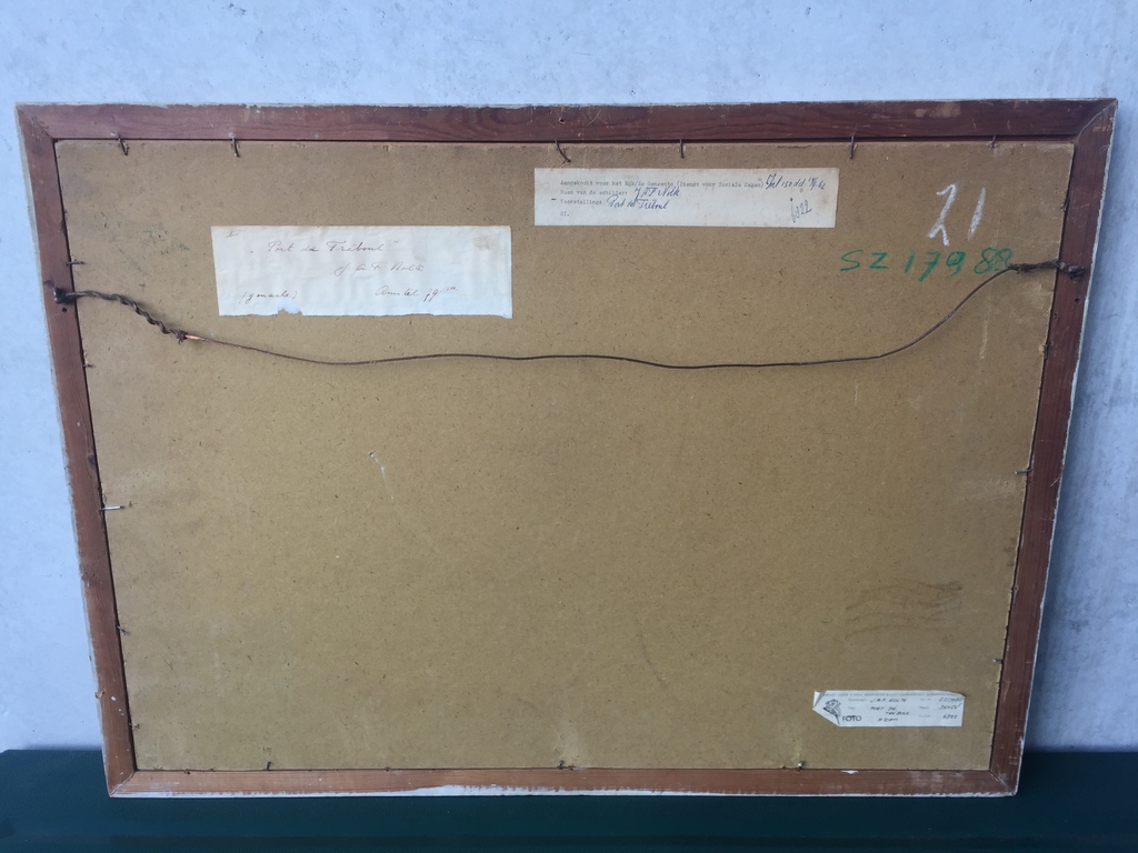 Jan Nolte - aquarel 1962 - Port De Tre’ Boul kopen? Bied vanaf 1!