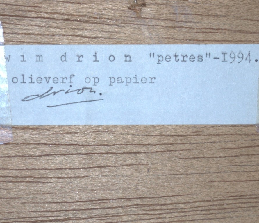 ingelijst olieverf door Wim Drion kopen? Bied vanaf 40!