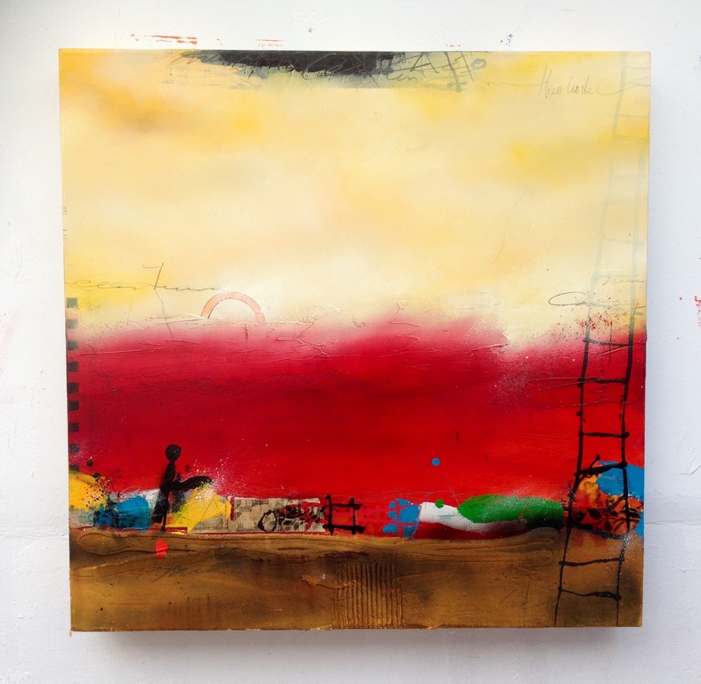 Theo koster,schilderij, new morning kopen? Bied vanaf 1!