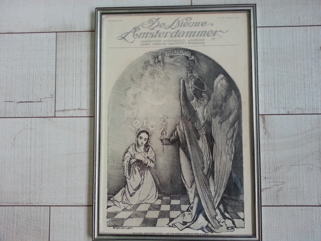 Piet van der Hem (1885-1961) - litho uit 1916, gesigneerd kopen? Bied vanaf 35!