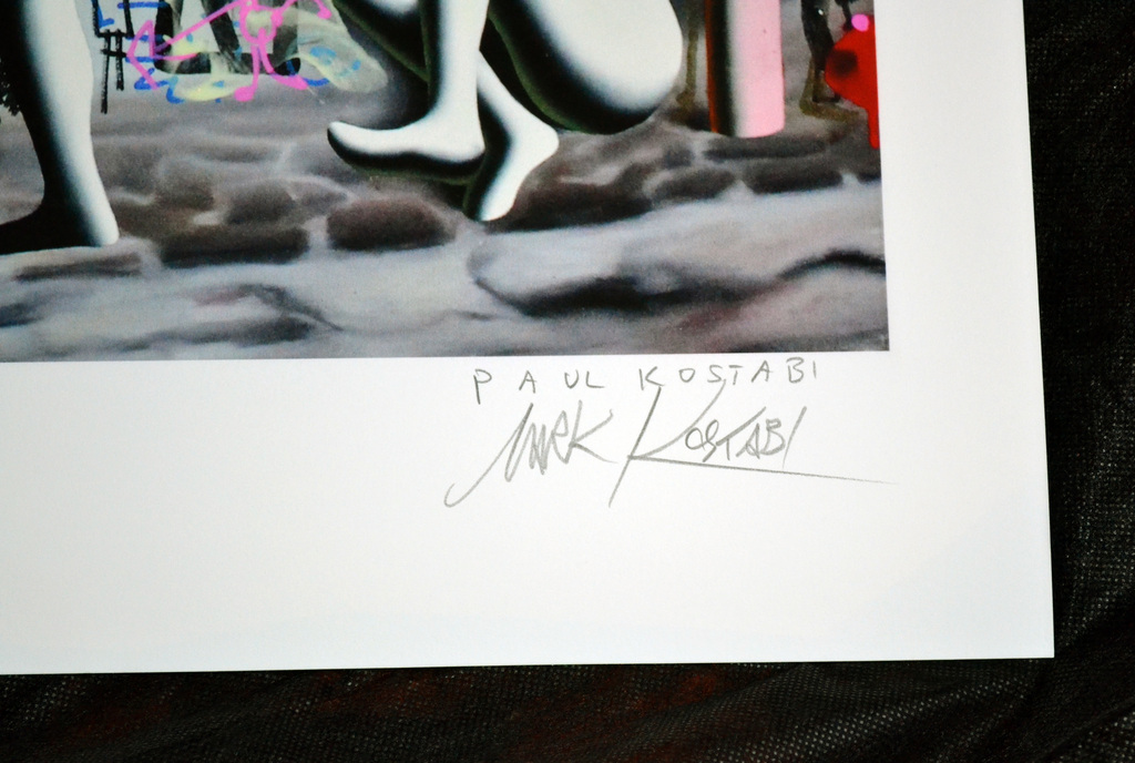 AcheterMark Kostabi en Paul Kostabi - Giclee - 2x volledig handgesigneerd - gelimiteerde oplage - 2013? Enchérissez de 1!