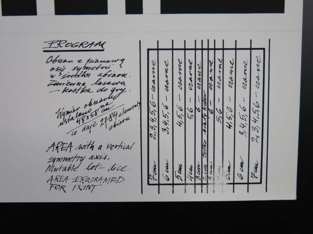 Ryszard Winiarski: Zeefdruk, Zonder titel (Geometrisch patroon) kopen? Bied vanaf 200!