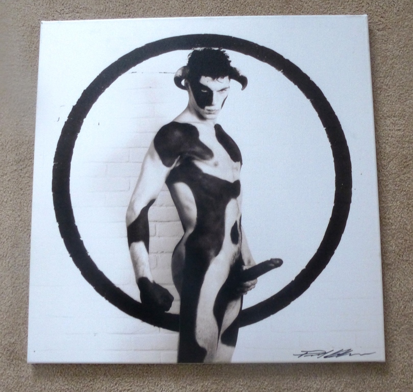 Paul Blanca, Foto op linnen: Bull, handgesigneerd en genummerd (10/20) kopen? Bied vanaf 295!