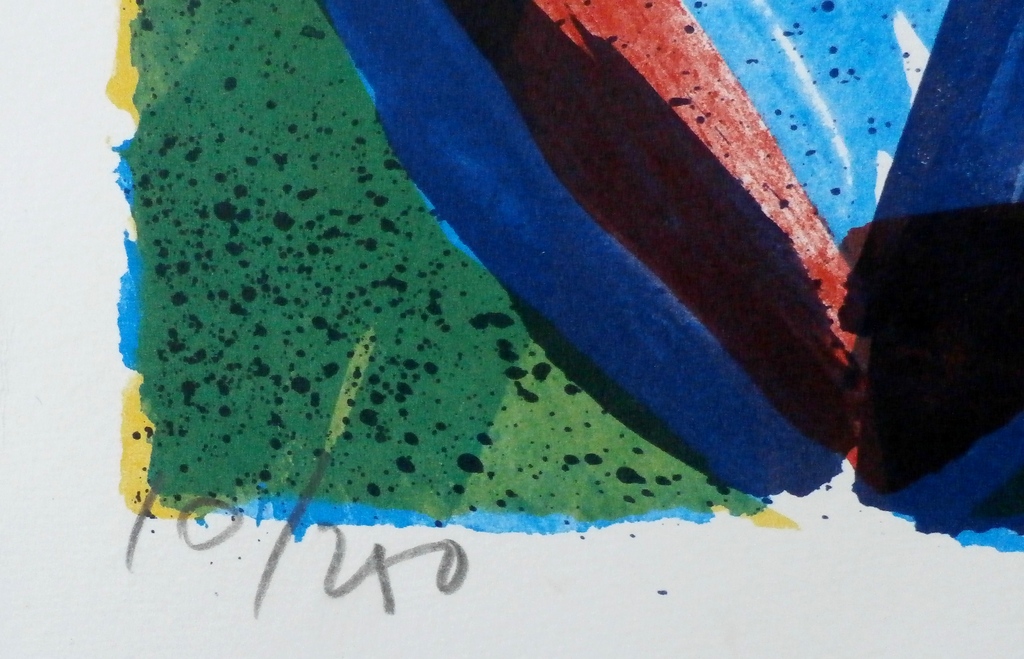 Jan Cremer - zeefdruk: L'histoire des Coeurs I- 1998 kopen? Bied vanaf 225!