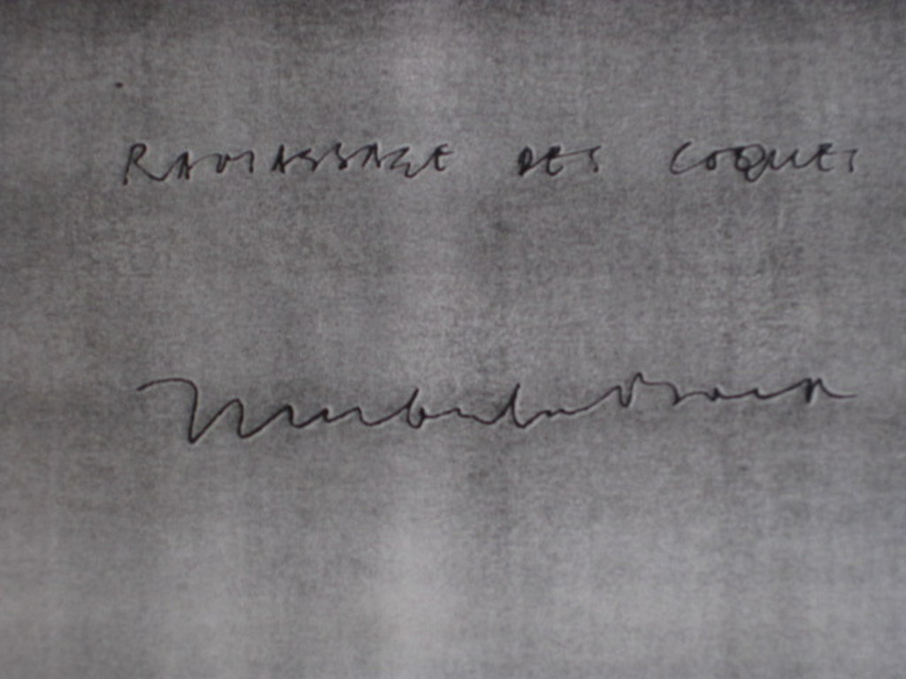 Interessant Frans? schilderij "Rammasage des Coques" gesigneerd en gedateerd  kopen? Bied vanaf 1!