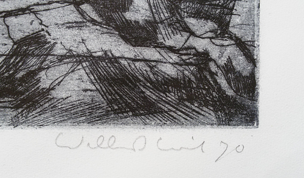 William (Dirkje) Kuik - Afgebrand huis, ets (ATP en zonder 10 euro toeslag!) kopen? Bied vanaf 1!