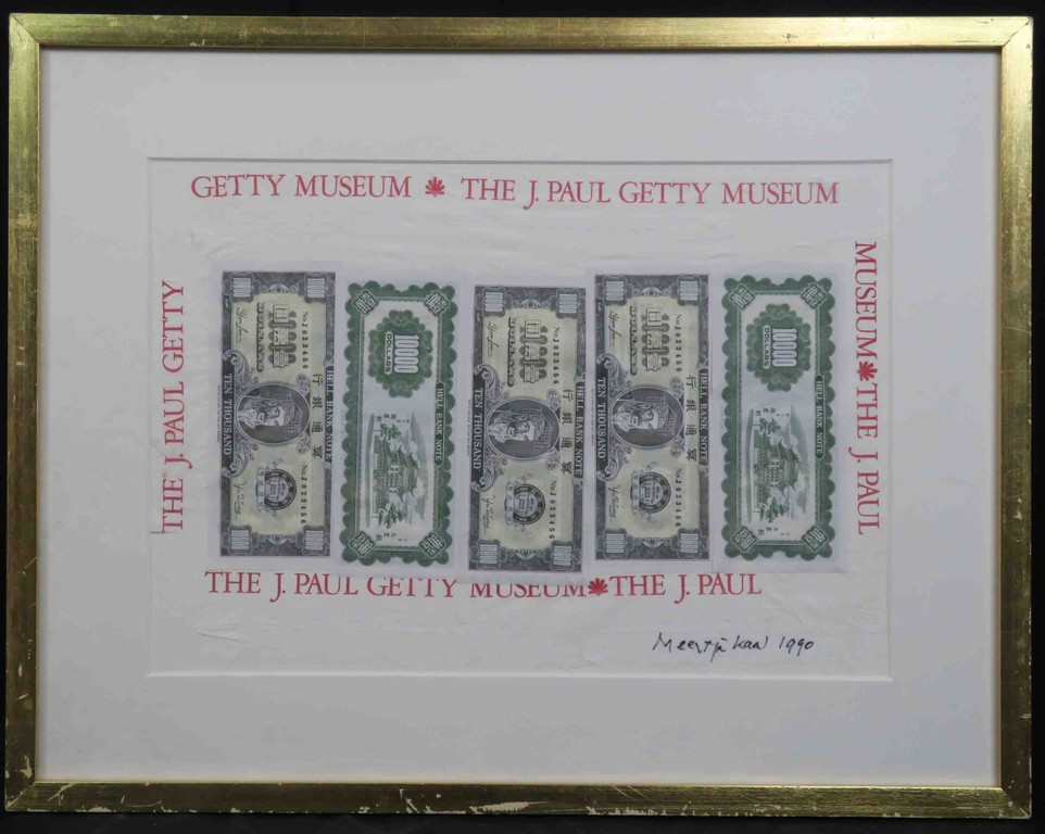 Meertje Kaal: Collage, The J. Paul Getty Museum - Ingelijst kopen? Bied vanaf 1!
