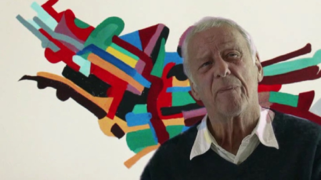 Henri Plaat - Compositie in zwart, wit, geel, gemengde techniek (mooi ingelijst) kopen? Bied vanaf 225!