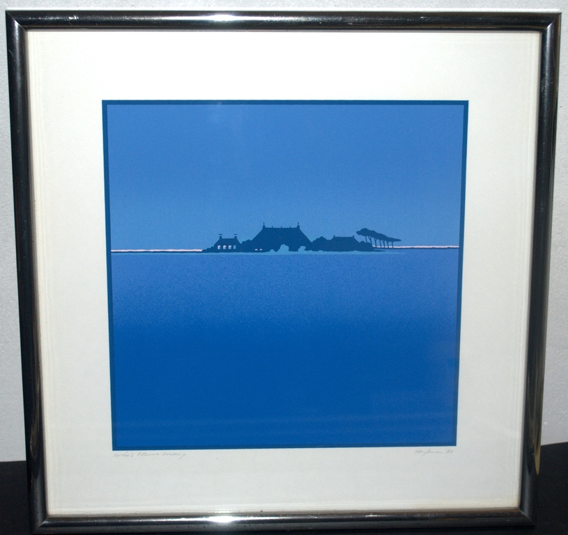 HAN JANSEN -- 1987 ZEEFDRUK GRONINGEN -- kado a.h. Singer Museum handgeschreven! kopen? Bied vanaf 150!