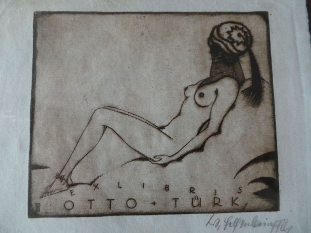 EX libris :  Walter Helfenbein (1893-1984) kopen? Bied vanaf 1!