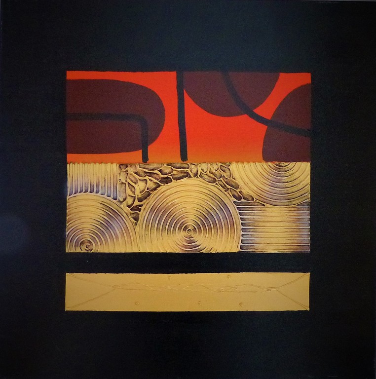 Han Teng, Olieverf op linnen, handgesigneerd,orgineel verkocht voor € 40!