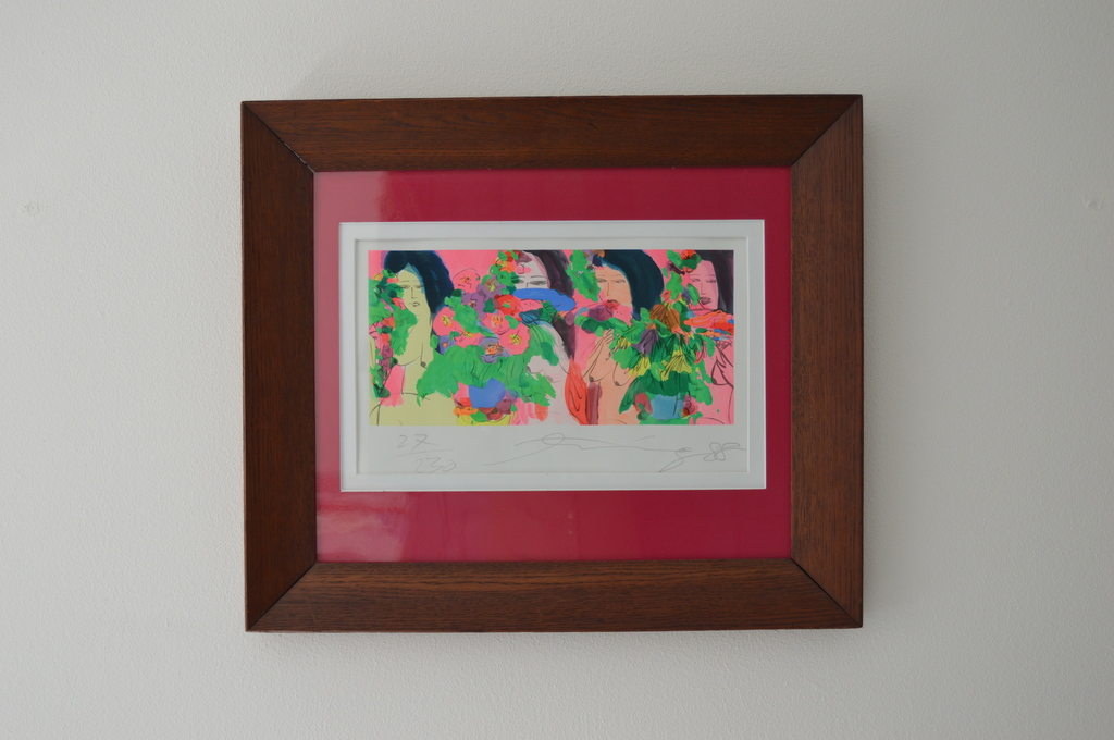 Walasse Ting: Zeefdruk - 'Girls' - opl. 230 ex. - 1988 kopen? Bied vanaf 449!