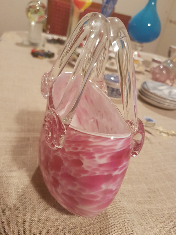Vaasvormig bag in Murano glas anni 65/75 max-Venezia Italia kopen? Bied vanaf 18!