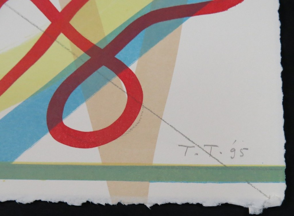 Toon Teeken: Zeefdruk, Zonder titel I kopen? Bied vanaf 20!