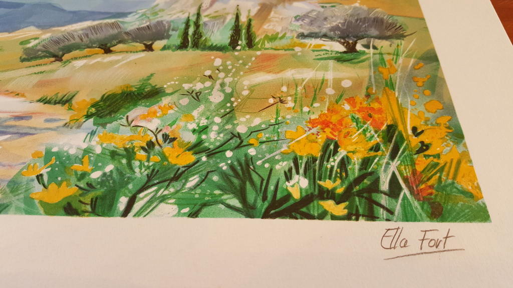 Ella Fort, Lente in Bretagne, Schitterende Kleuren Lithografie kopen? Bied vanaf 1!