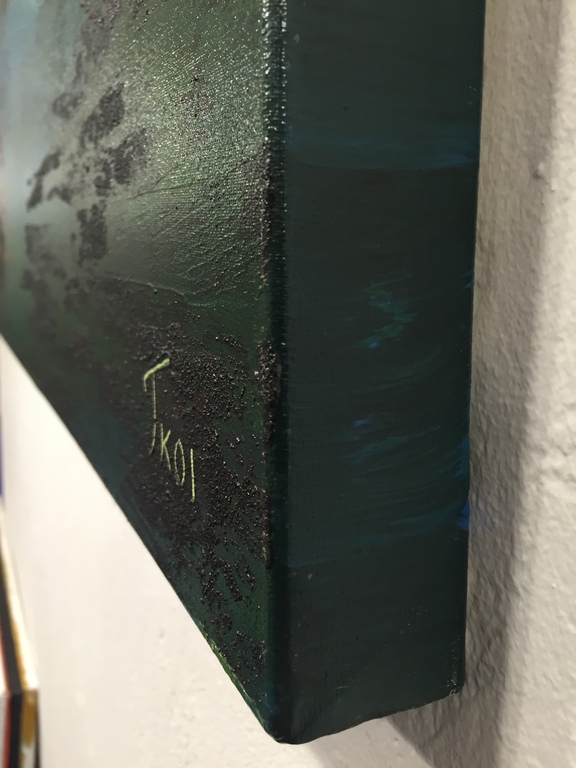 Gena Genadyj gemengde technieken op 3 D doek kopen? Bied vanaf 1!