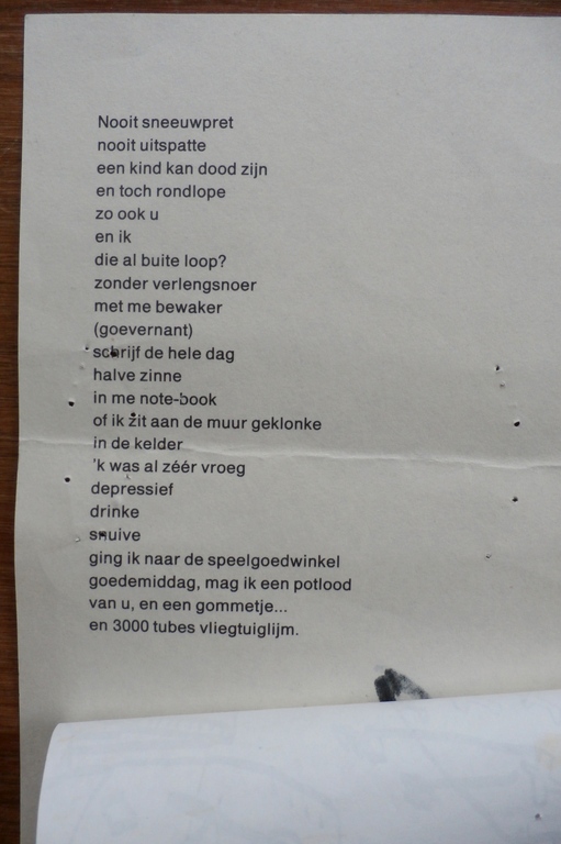 Herman Brood - tekst/gekopieerde tekening/handgeschreven tekst kopen? Bied vanaf 1!