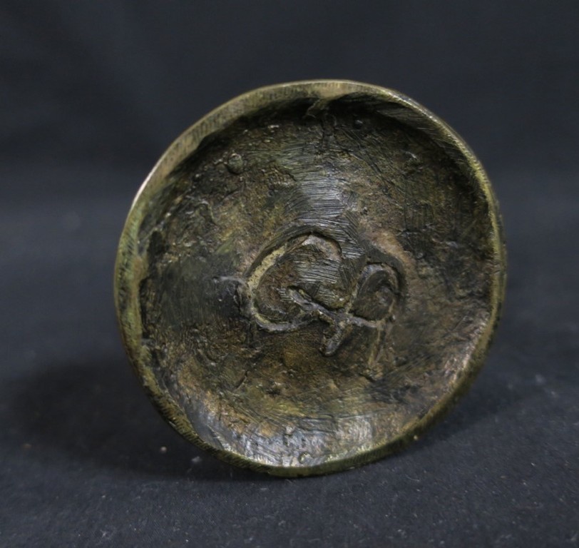 Abdulaye Gandema: Gepatineerd brons, Gestileerde vrouw in jurk kopen? Bied vanaf 150!