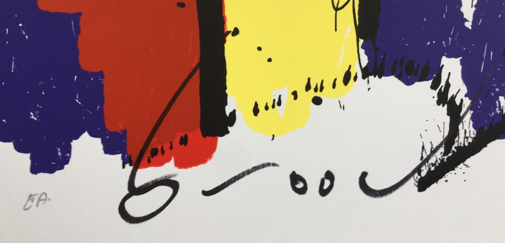 Herman Brood - Originele hand gesigneerde kleurenzeefdruk - Brasil God kopen? Bied vanaf 1!