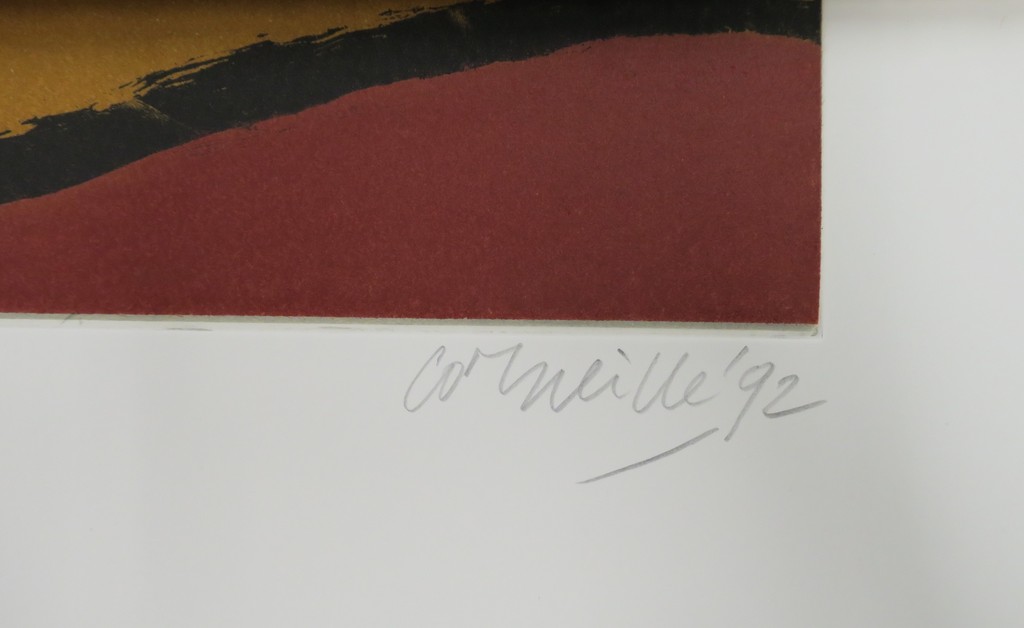 Corneille: Ets en Aquatint, Souvenir de Veronique (Zeer groot!) kopen? Bied vanaf 550!