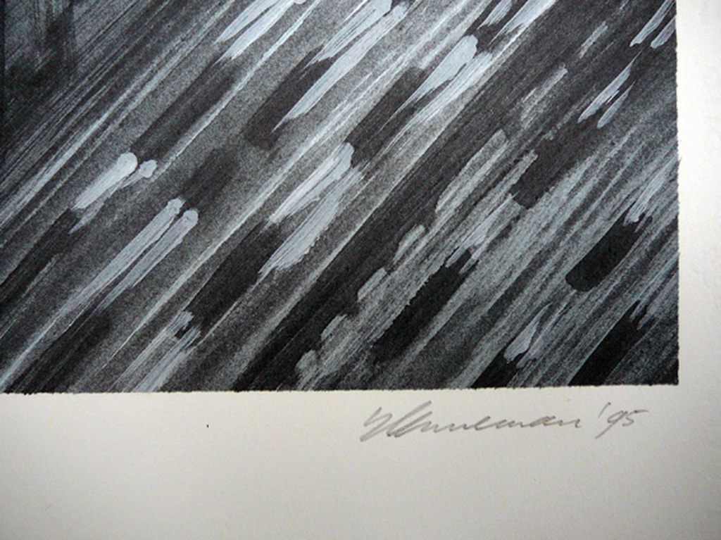 'Traffic' -lithografie, onleesbaar gesigneerd- kopen? Bied vanaf 50!