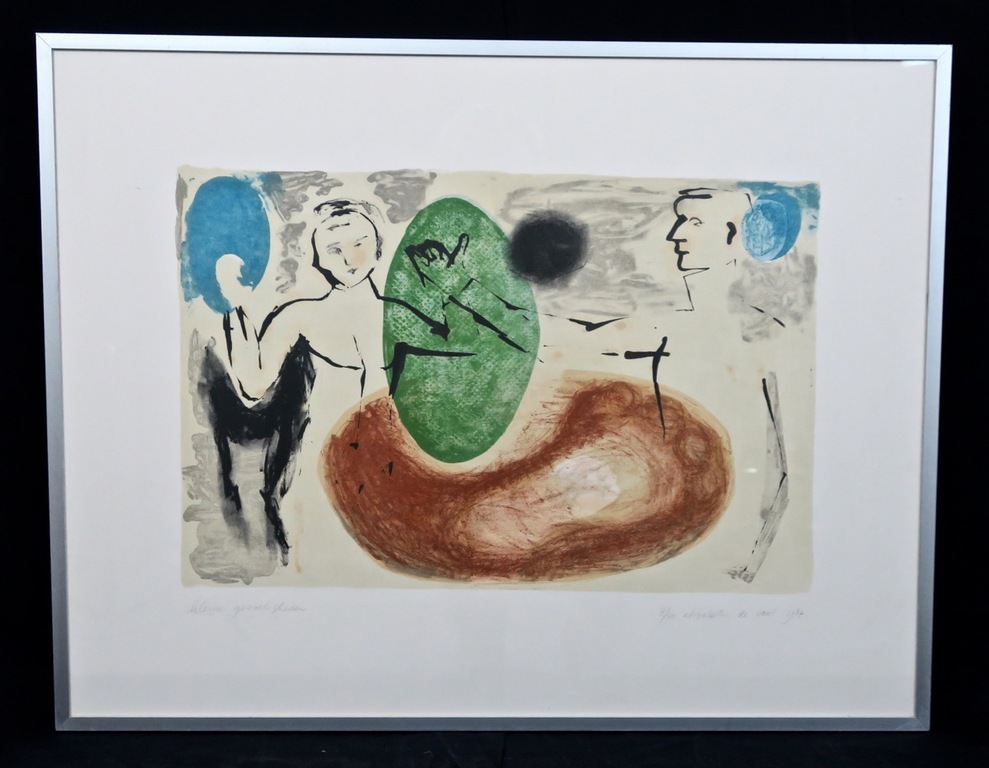 Elizabeth de Vaal: Litho, Kleine gevoeligheden - Ingelijst kopen? Bied vanaf 1!