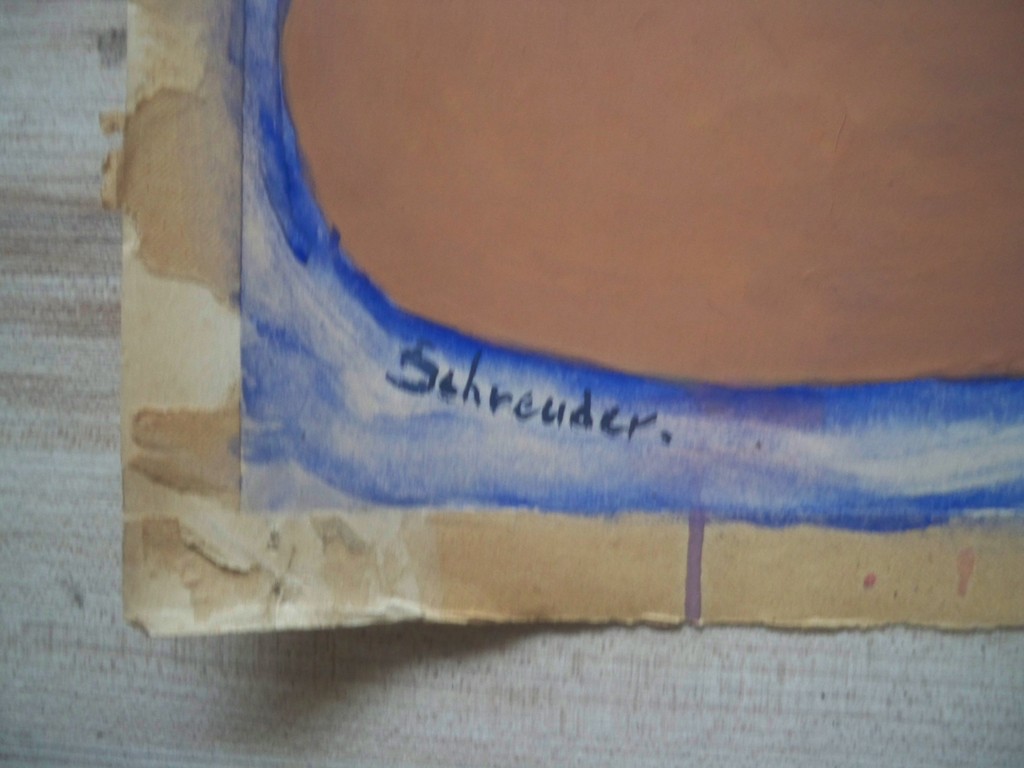 [ Mathijs Hendrik ] Theo Schreuder - Modern Stilleven - Scihilderij op papier kopen? Bied vanaf 1!