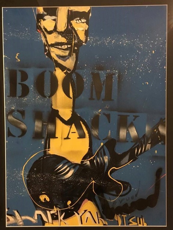 Herman Brood: Handgesigneerde (2x) zeefdruk, De gitarist verkocht voor € 245!