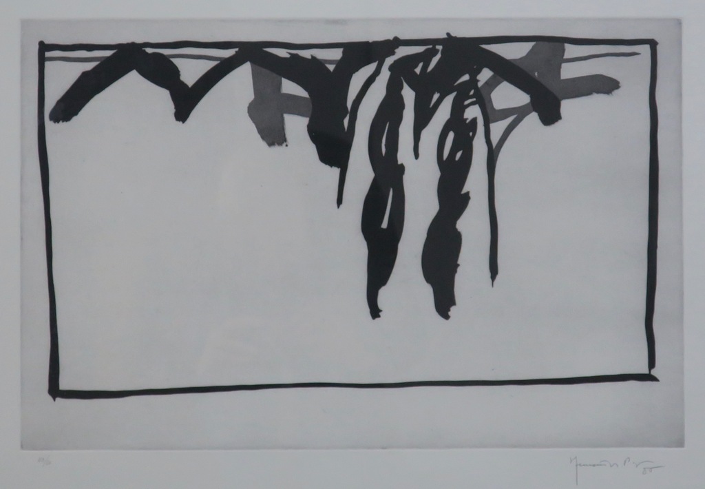 Juan Pijuan Hernandez: Ets/aquatint, Zonder titel - Ingelijst kopen? Bied vanaf 120!