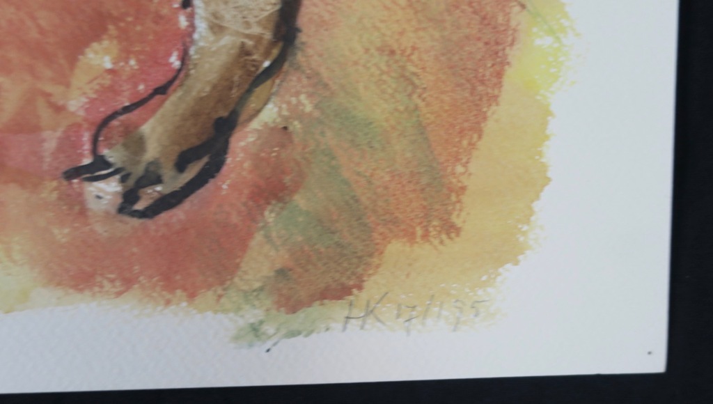 Hans Kuijs: Aquarel, Z.T.  kopen? Bied vanaf 1!