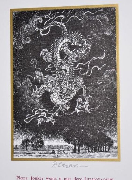 Peter Lazarov: 1 Gravure + 3 etsen onbekend. kopen? Bied vanaf 1!