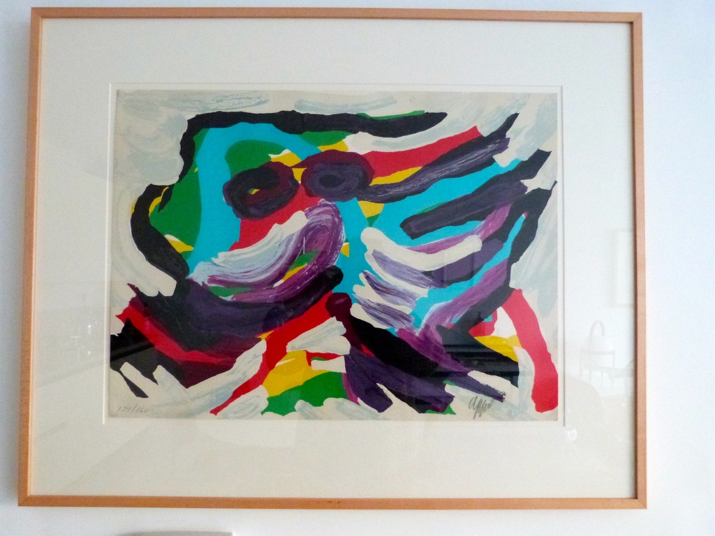 KAREL APPEL, KLEURENLITHO,  kopen? Bied vanaf 825!