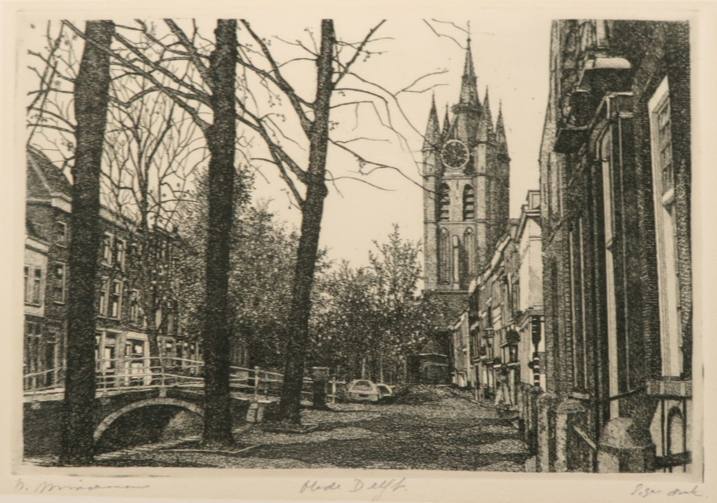 Willem Minderman: Ets, Delft kopen? Bied vanaf 20!