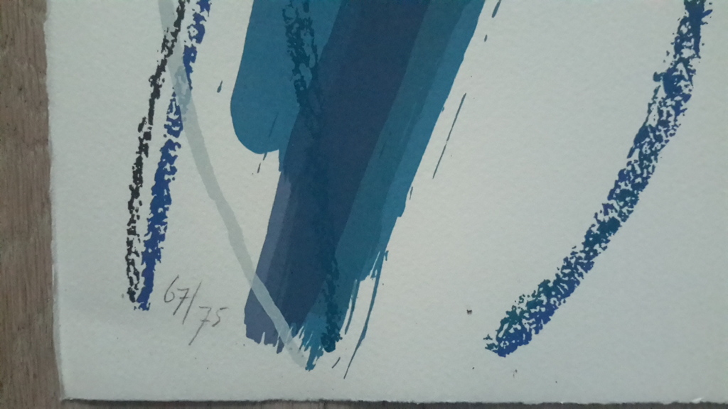 Hans Blaauw, zeefdruk, z.t. kopen? Bied vanaf 20!