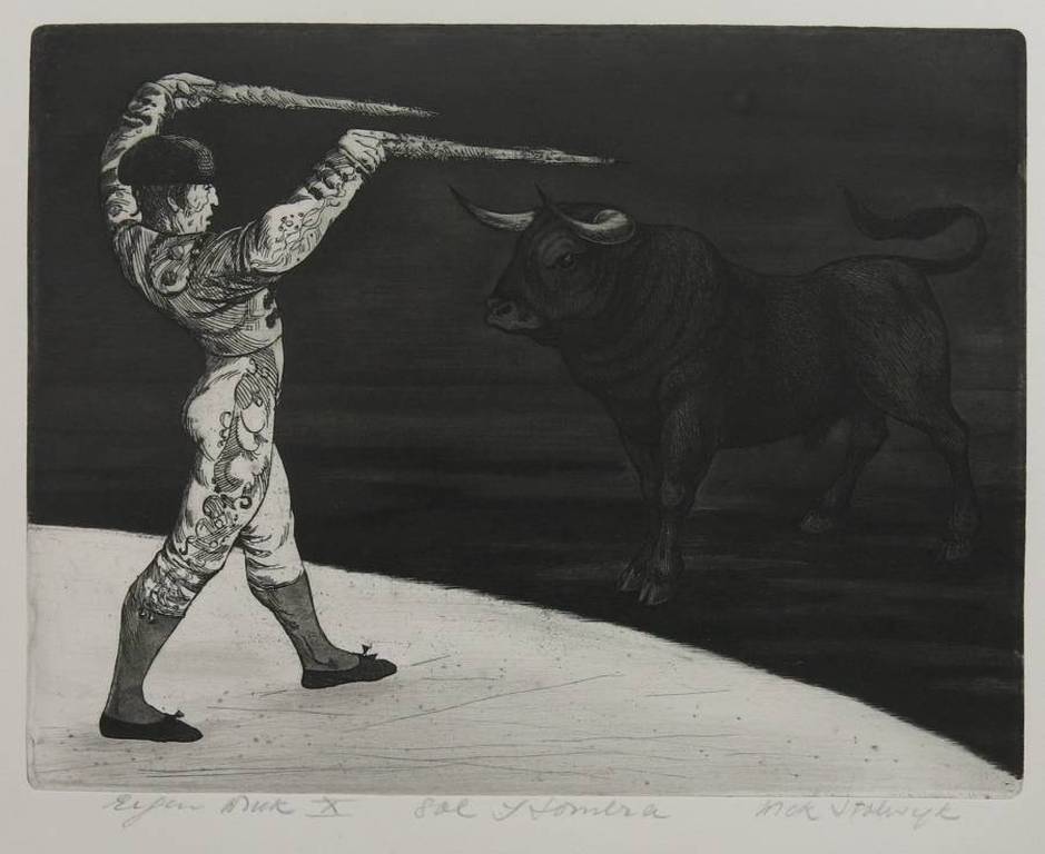 Dick Stolwijk: Ets, Toreador  kopen? Bied vanaf 50!