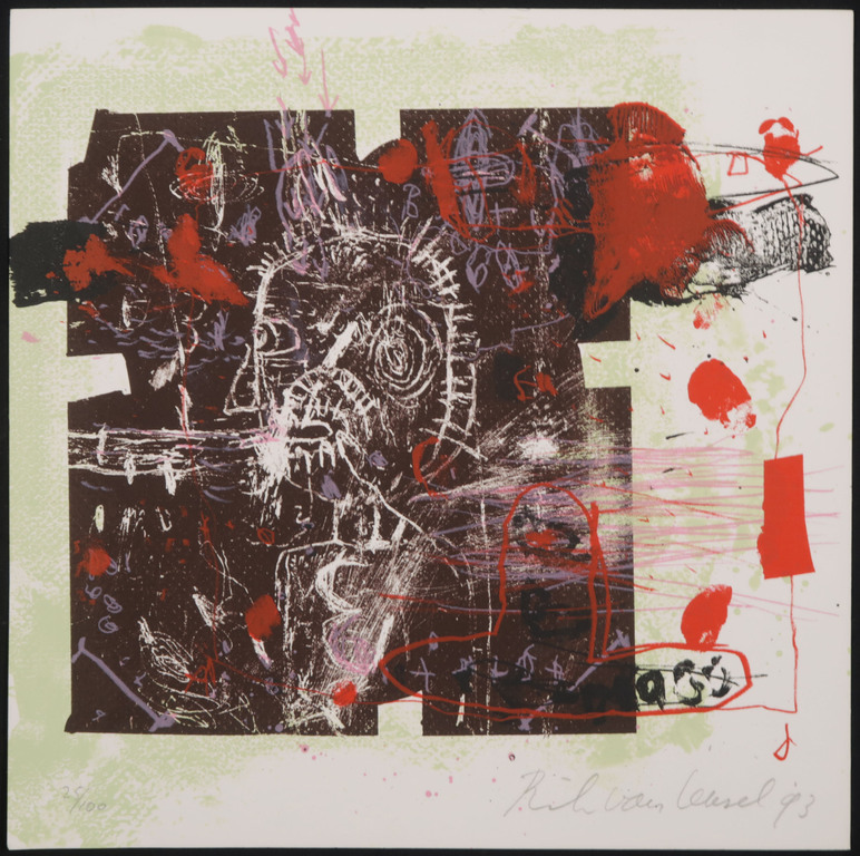 Rik van Iersel: Litho, Z.T. kopen? Bied vanaf 35!