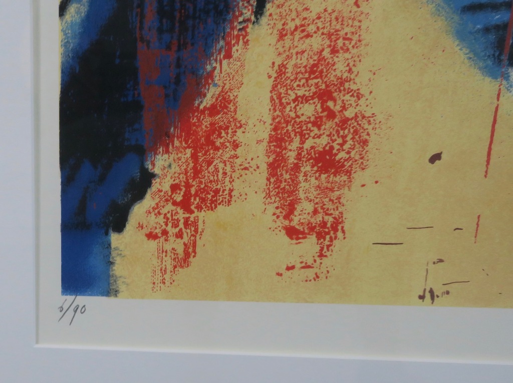 George Heidweiller: Zeefdruk, Eat - Ingelijst kopen? Bied vanaf 60!