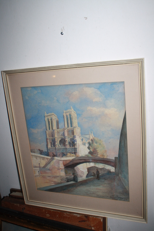 LAMBERT JANSEN 1891-1965 - PARIJS AAN DE SEINE 1925 kopen? Bied vanaf 1!