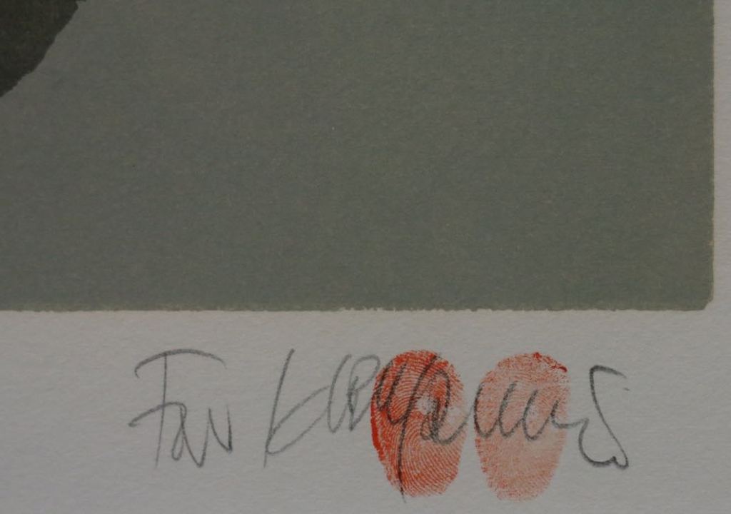 Fon Klement: Boarddruk, zonder titel -Ingelijst (groot) kopen? Bied vanaf 150!