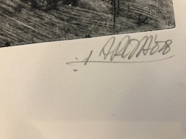 Ad Arma  1 x ets, origineel werk    kopen? Bied vanaf 1!