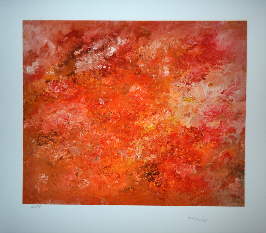 Armando, "Landschaft", kleuren giclee, gesigneerd, oplage 30, 2015 kopen? Bied vanaf 1!