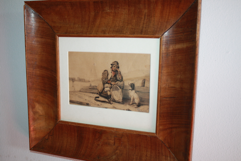 PH SADEE 1837 - 1904 - VISSER met lege VANGST met HOND - HAAGSE SCHOOL kopen? Bied vanaf 255!