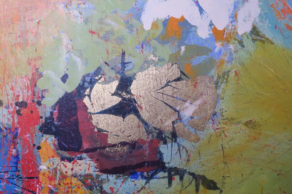 Arty Grimm: Olieverf op doek, Z.T. - Ingelijst (Zeer Groot!) kopen? Bied vanaf 1!